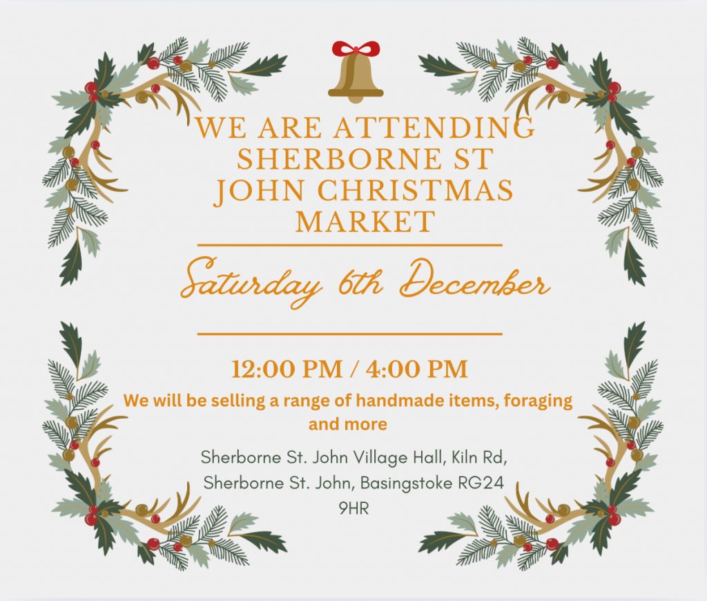 Keiki's will be attending the Sherborne St John Christmas Market Saturday 6 December