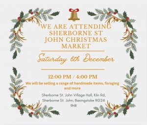 Keiki's will be attending the Sherborne St John Christmas Market Saturday 6 December