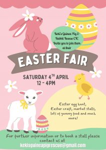 Easter Fair - Saturday 4th April